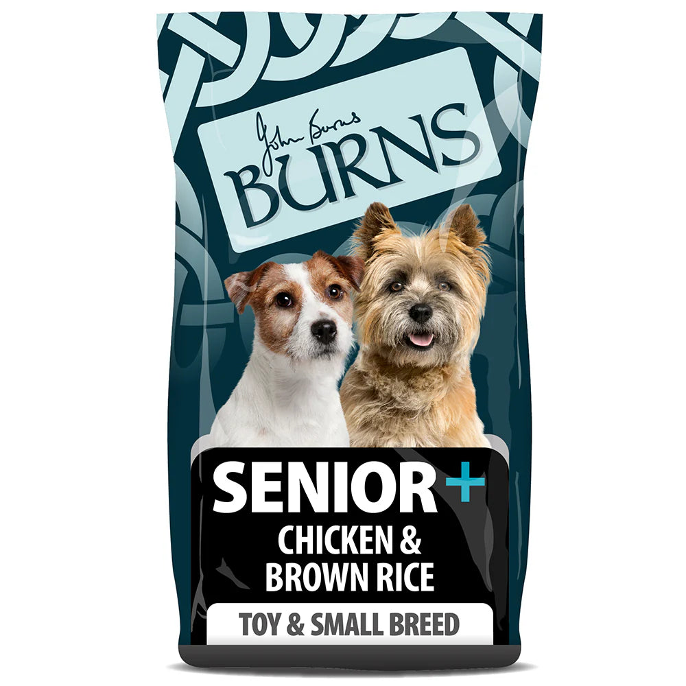 Burns Senior+ Toy/Small Breed Chicken & Brown Rice