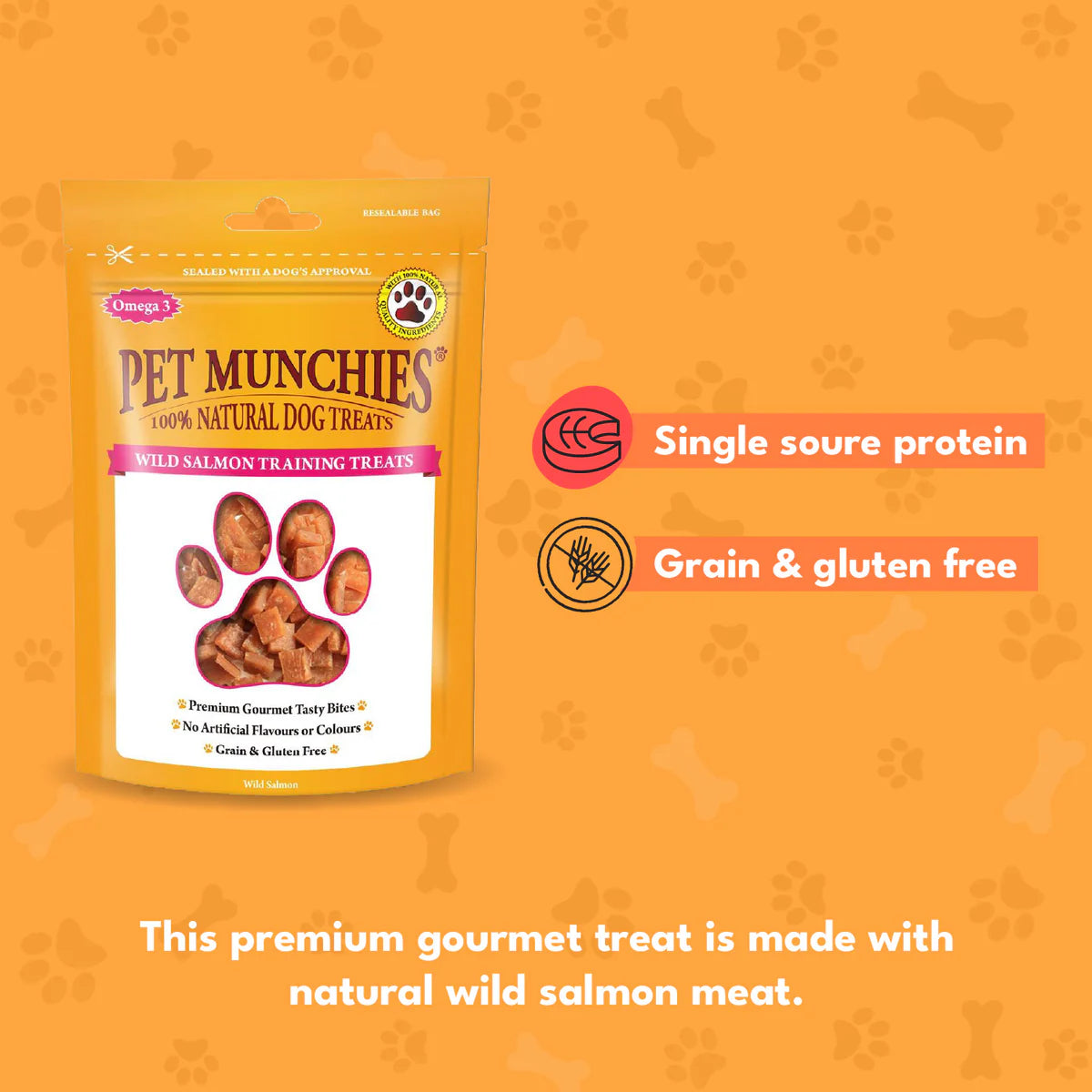 Pet Munchies Salmon Training Treat