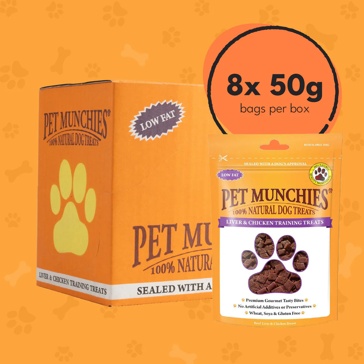 Pet Munchies Liver & Chicken Training Treat