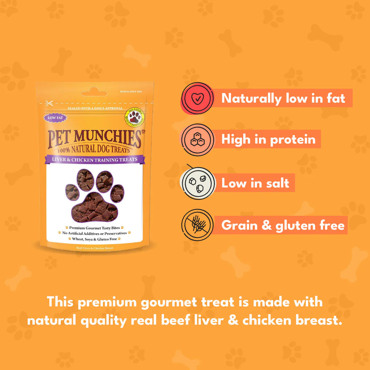 Pet Munchies Liver & Chicken Training Treat