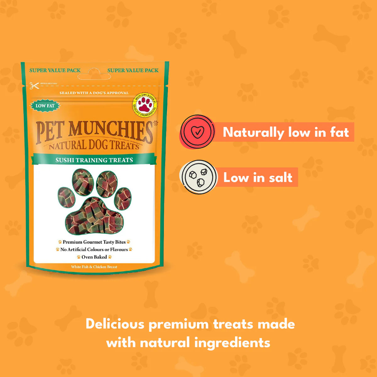 Pet Munchies Sushi Training Treat Super Value Pack