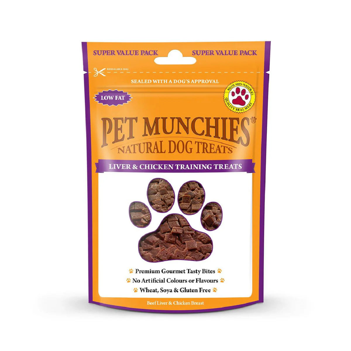Pet Munchies Liver & Chicken Training Treat Super Value Pack