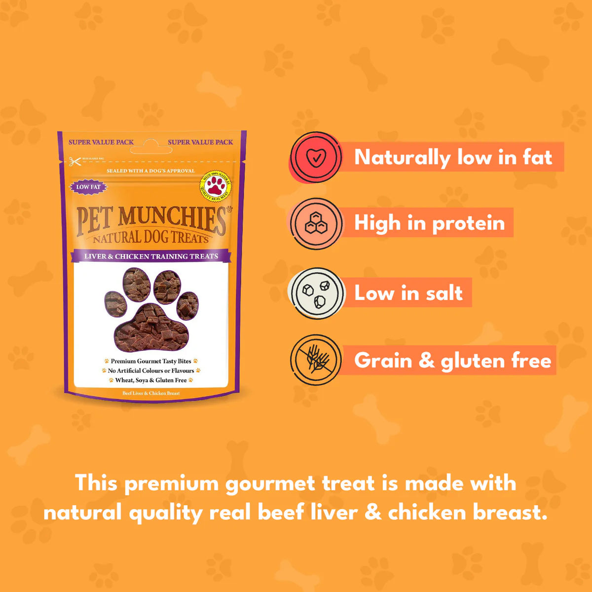Pet Munchies Liver & Chicken Training Treat Super Value Pack