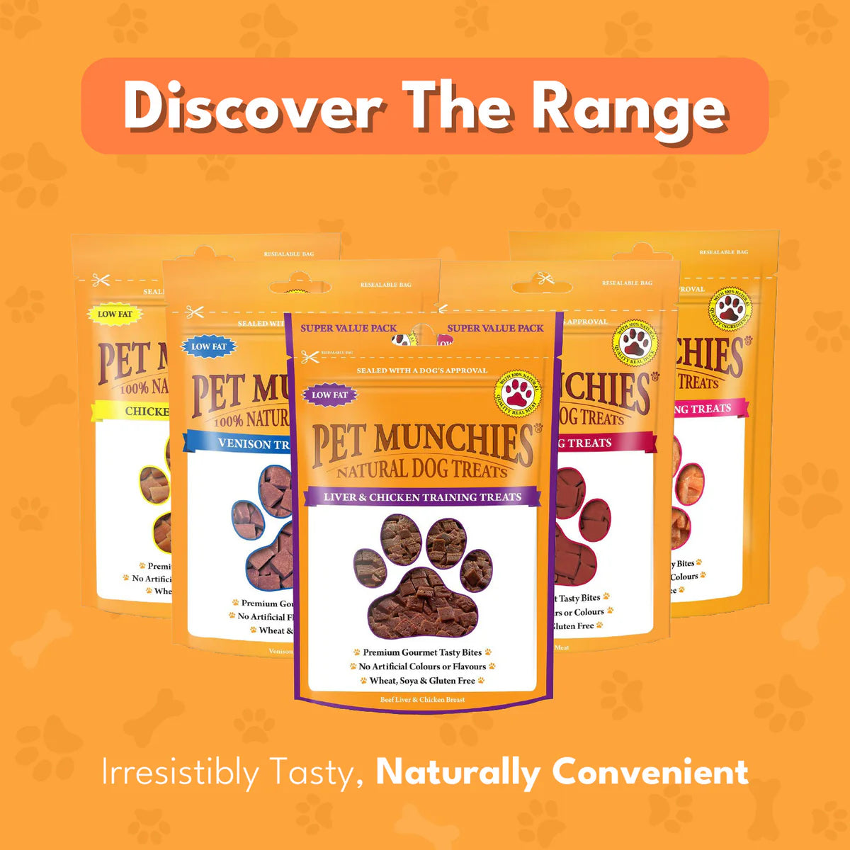 Pet Munchies Liver & Chicken Training Treat Super Value Pack