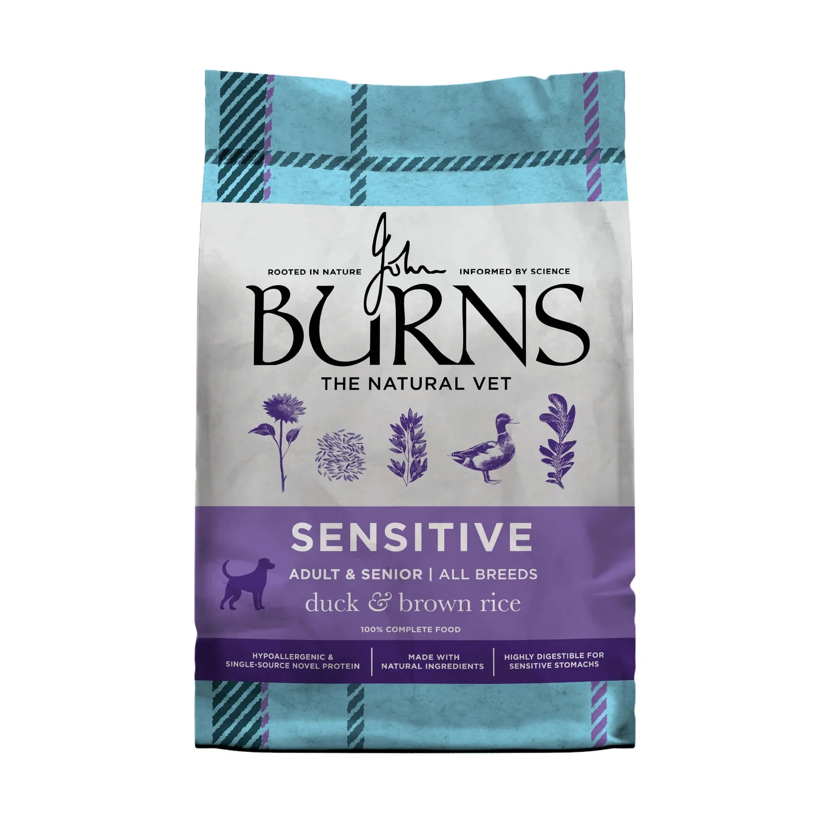 Burns Sensitive Duck & Brown Rice