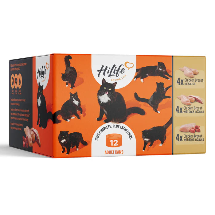 Hi Life Cat Cans Meat Selection