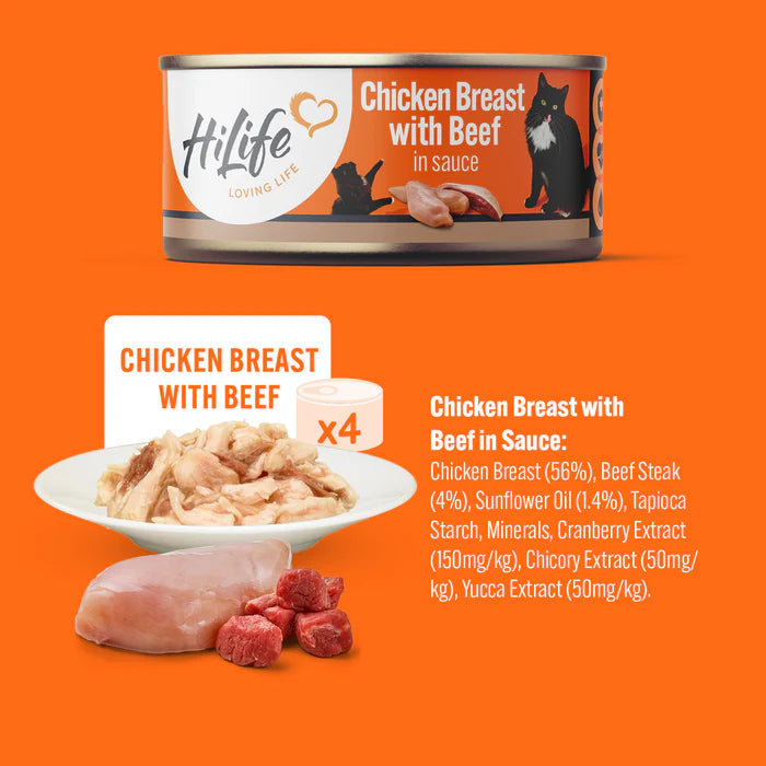 Hi Life Cat Cans Meat Selection
