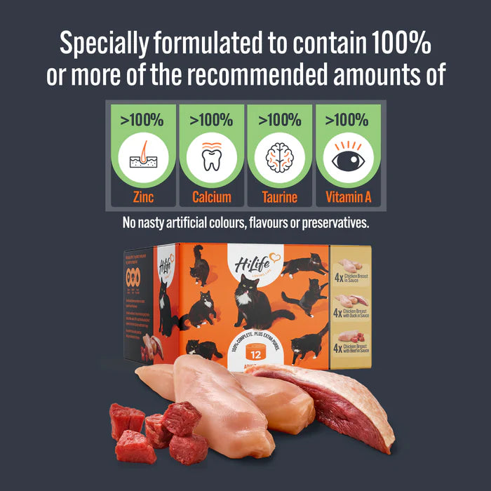 Hi Life Cat Cans Meat Selection