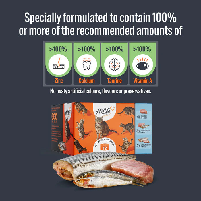 Hi Life Cat Cans Fish Selection