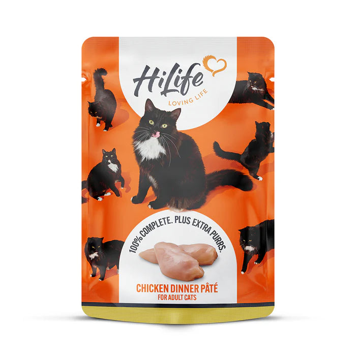 Hi Life Cat Pouches Chicken Dinner