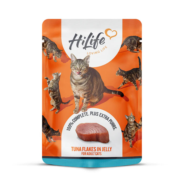 Hi Life Cat Pouches Tuna Flakes