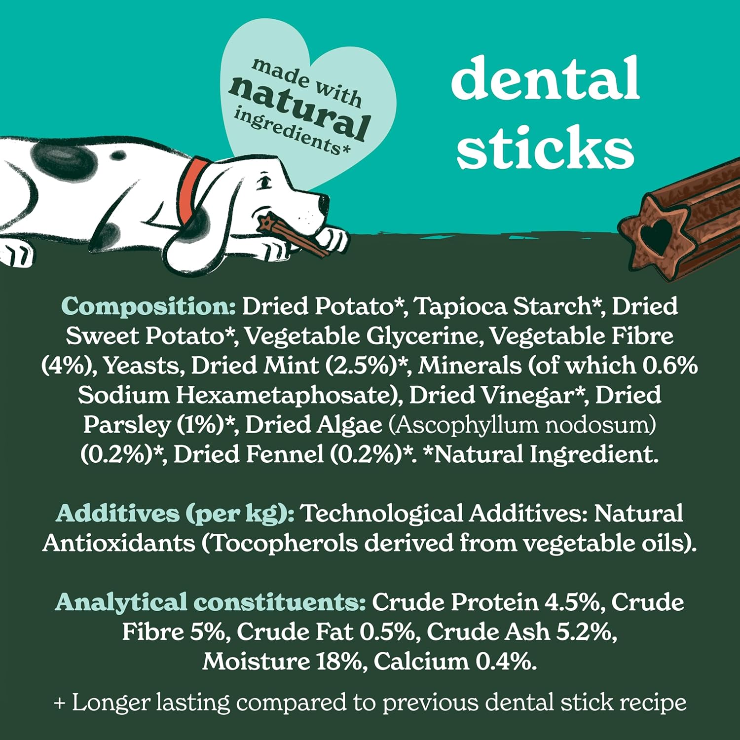 Forthglade Fresh Breath Dental Sticks