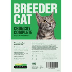 Foldhill Breeder Cat Compete Chicken & Beef 15kg