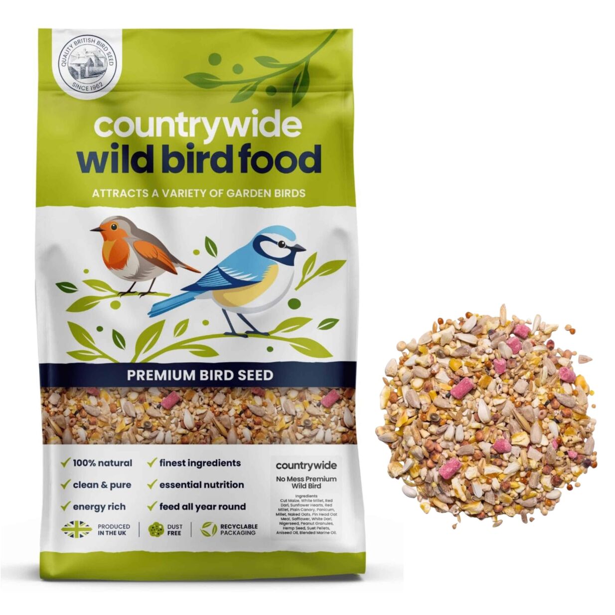 Countrywide No Mess Premium Wild Bird