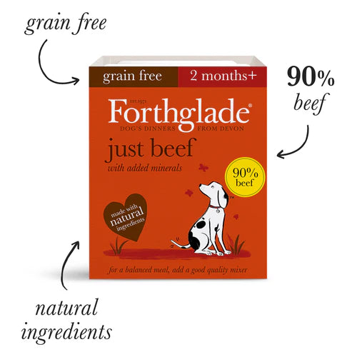 Forthglade Just Beef Complementary Wet Dog Food