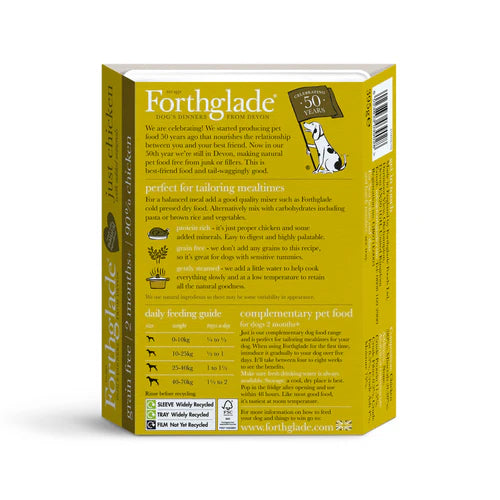 Forthglade Just Chicken Complementary Wet Dog Food