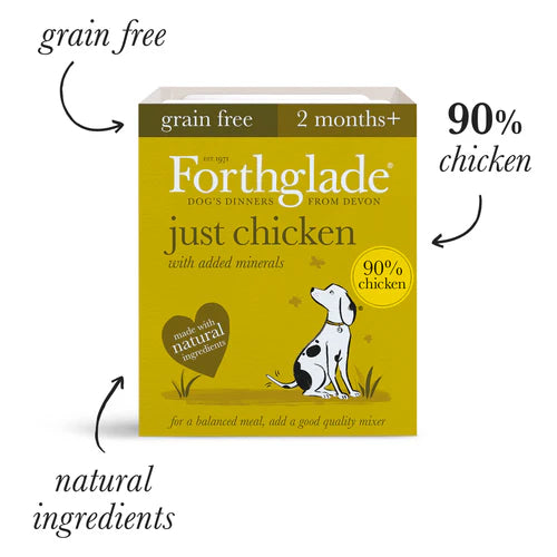 Forthglade Just Chicken Complementary Wet Dog Food