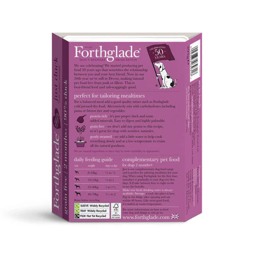 Forthglade Just Duck Complementary Wet Dog Food