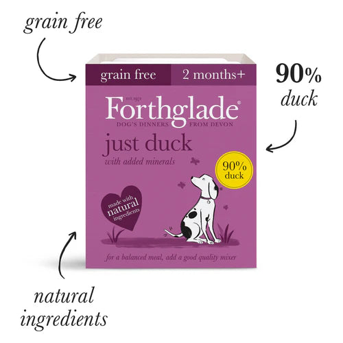 Forthglade Just Duck Complementary Wet Dog Food