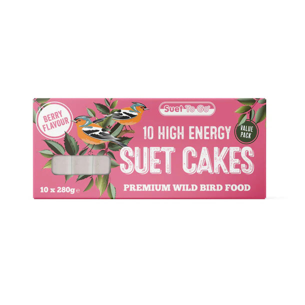 Suet To Go Suet Cakes 10pk Berry