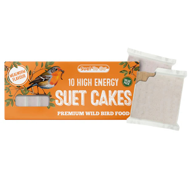 Suet To Go Suet Cakes 10pk Mealworm