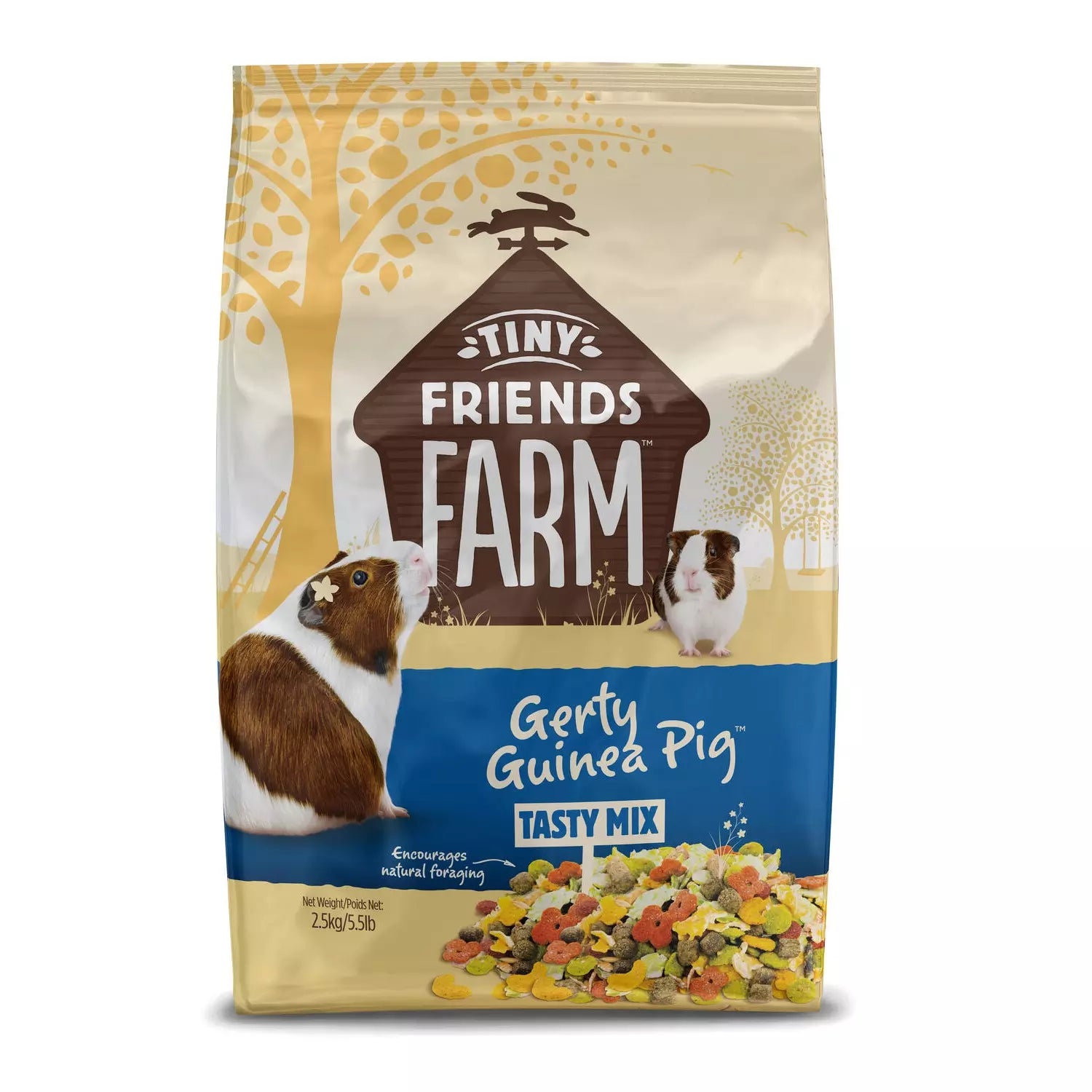 Tiny Friend Farm Gerty Guinea Pig Tasty Mix