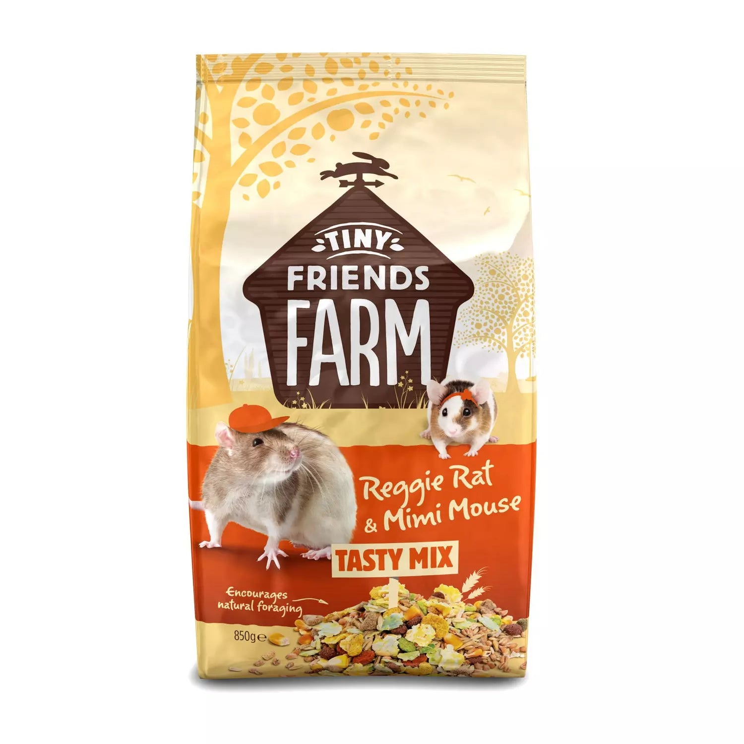 Tiny Friend Farm Reggie Rat & Mimi Mouse Tasty Mix